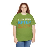 I Look Better After 2 AM Unisex Heavy Cotton Tee