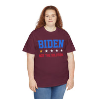 Biden Not The Solution Unisex Heavy Cotton Tee
