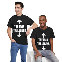 The Man The Legend Unisex Heavy Cotton Tee