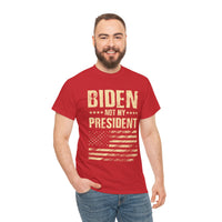 Biden Not My President Unisex Heavy Cotton Tee