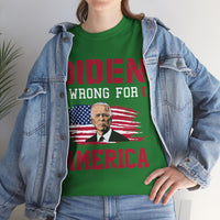 Biden Wrong for America Unisex Heavy Cotton Tee