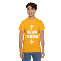 The Man The Legend Unisex Heavy Cotton Tee