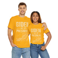 Biden Not My President Unisex Heavy Cotton Tee