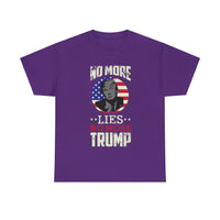 No More Lies Trump Unisex Heavy Cotton Tee