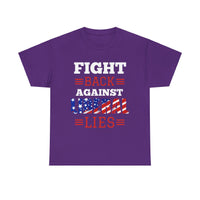 Fight Back Against Liberal Lies Unisex Heavy Cotton Tee