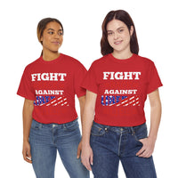 Fight Back Against Liberal Lies Unisex Heavy Cotton Tee