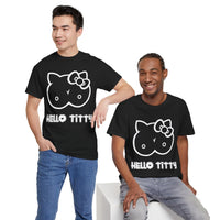 Hello Titty Unisex Heavy Cotton Tee