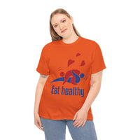 Eat Healthy Unisex Heavy Cotton Tee