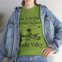 There Is No Place I'd Rather Be Than Bevear Valley Unisex Heavy Cotton Tee