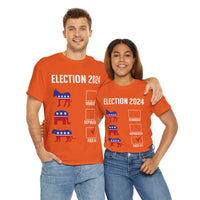 Election 2024 Unisex Heavy Cotton Tee