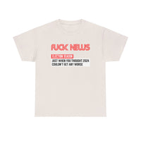Fuck News Unisex Heavy Cotton Tee