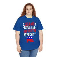 Stand Against Republican Hypocrisy Unisex Heavy Cotton Tee