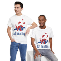 Eat Healthy Unisex Heavy Cotton Tee