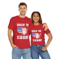 Drain The Swamp Unisex Heavy Cotton Tee
