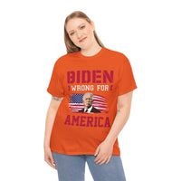 Biden Wrong for America Unisex Heavy Cotton Tee