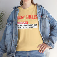 Fuck News Unisex Heavy Cotton Tee
