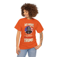 No More Lies Trump Unisex Heavy Cotton Tee