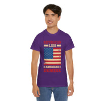 Republican Lies American Demise Unisex Heavy Cotton Tee