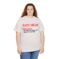 Fuck News Unisex Heavy Cotton Tee