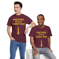 Pretend Its A Cany Bar Unisex Heavy Cotton Tee