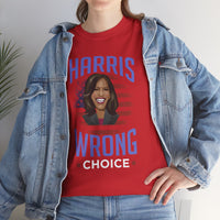 Harris Wrong Choice Unisex Heavy Cotton Tee