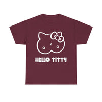 Hello Titty Unisex Heavy Cotton Tee