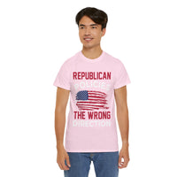 Republican Policies The Wrong Direction Unisex Heavy Cotton Tee