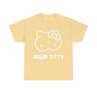 Hello Titty Unisex Heavy Cotton Tee