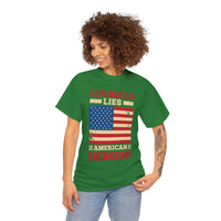 Republican Lies American Demise Unisex Heavy Cotton Tee
