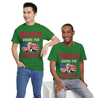 Biden Wrong for America Unisex Heavy Cotton Tee