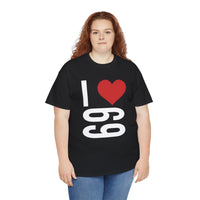 I Love 69 Unisex Heavy Cotton Tee