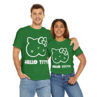 Hello Titty Unisex Heavy Cotton Tee