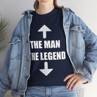 The Man The Legend Unisex Heavy Cotton Tee
