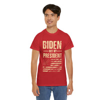 Biden Not My President Unisex Heavy Cotton Tee
