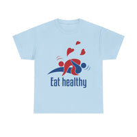 Eat Healthy Unisex Heavy Cotton Tee