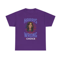 Harris Wrong Choice Unisex Heavy Cotton Tee