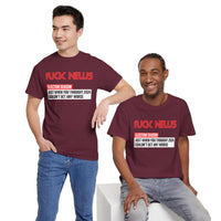 Fuck News Unisex Heavy Cotton Tee
