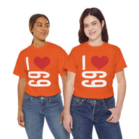 I Love 69 Unisex Heavy Cotton Tee