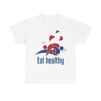 Eat Healthy Unisex Heavy Cotton Tee