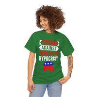 Stand Against Republican Hypocrisy Unisex Heavy Cotton Tee