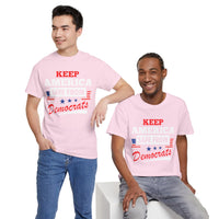 Keep America Safe From Democrats Unisex Heavy Cotton Tee