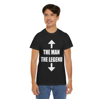 The Man The Legend Unisex Heavy Cotton Tee