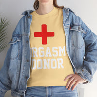 Orgasm Donor Unisex Heavy Cotton Tee