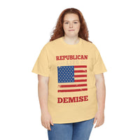 Republican Lies American Demise Unisex Heavy Cotton Tee