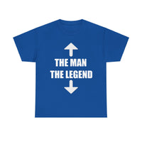 The Man The Legend Unisex Heavy Cotton Tee