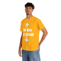 The Man The Legend Unisex Heavy Cotton Tee