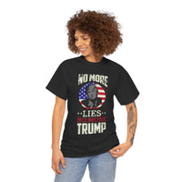 No More Lies Trump Unisex Heavy Cotton Tee