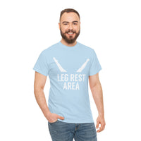 Leg Rest Area Unisex Heavy Cotton Tee
