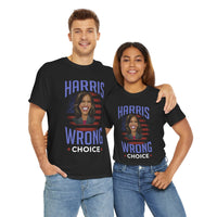 Harris Wrong Choice Unisex Heavy Cotton Tee