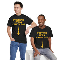 Pretend Its A Cany Bar Unisex Heavy Cotton Tee